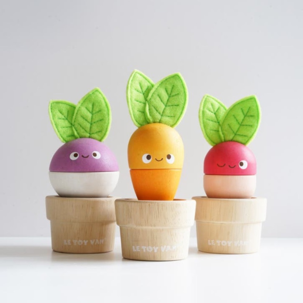 Stacking Veggies Toy Kit by Le Toy Van